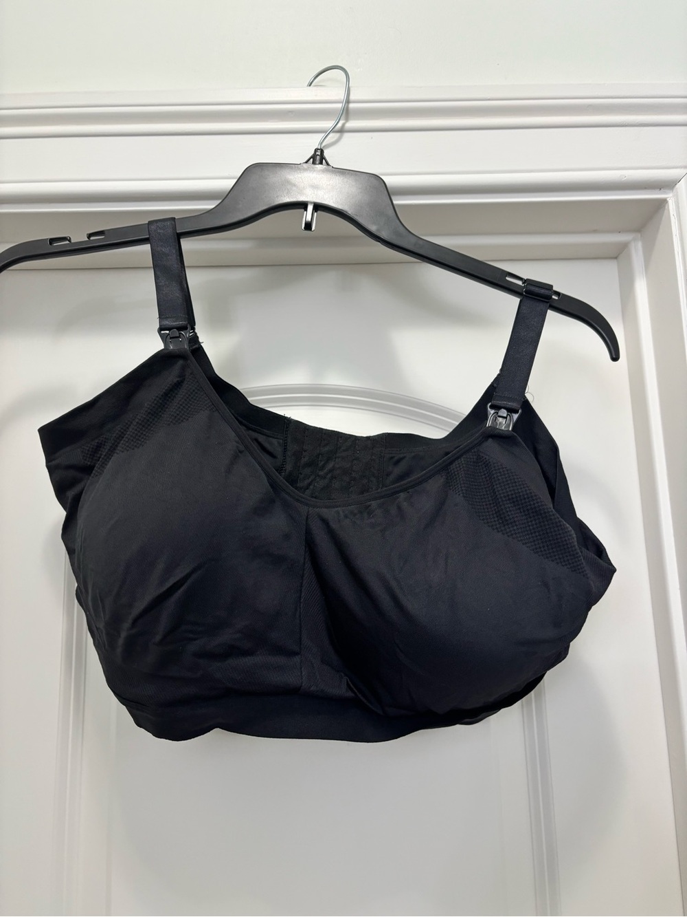 Cacique Black Wireless Nursing Bra